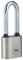 Yale - Y112/30/137/1 Cadenas à Disque en Fer de 30 mm – Plaqué Nickel – Longue Anse en Acier trempé – Résistance extrême à la Corrosion pour Une Utilisation en extérieur
