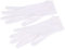 Gants en soie pure pour femme pour dormir, hydratation, protection solaire, protection UV, gants en soie pour l'été, blanc, taille unique