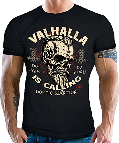 HerrenT-Shirt für Wikinger Nordmann Keltic Fans: Walhalla is Calling