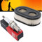 hipyzzz Luftfilter & Zündkerzen für Briggs & Stratton Motoren 550E 550EX Eco-Plus 575EX Series Ersetzt 798339 798452 593260 093000er 09P0000er Motor 4247 5432 5432K