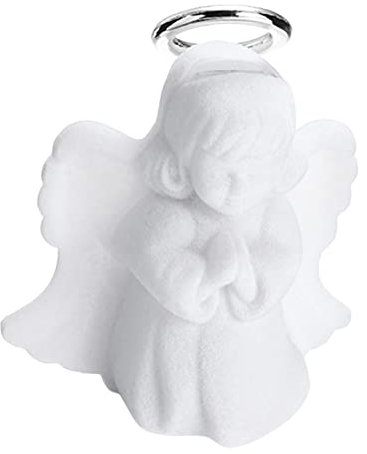 rockible Schmuckkästchen für besondere Anlässe, Engel Weiß