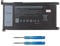 banapoy 42Wh YRDD6 Laptop Battery for P75F P75F106 P75F005 P93G001 Laptop, for 14 3000 5000 Series, for 15 3000 5000 7000 Series