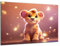 Munera Design - Bild 56x84 - süße niedliche Tiere kleiner Löwe - Wand-Bilder Kinder-Zimmer