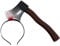 Boolavard Halloween Hair Hoop Horror Blood Fake Ax Saws Knife Gothic Headband Prop Decor (Axe)
