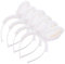COLLBATH 4er Satz Häschen Stirnbänder Kopfbedeckung Leuchtend Hasen Stirnband Party Haar Accessoire