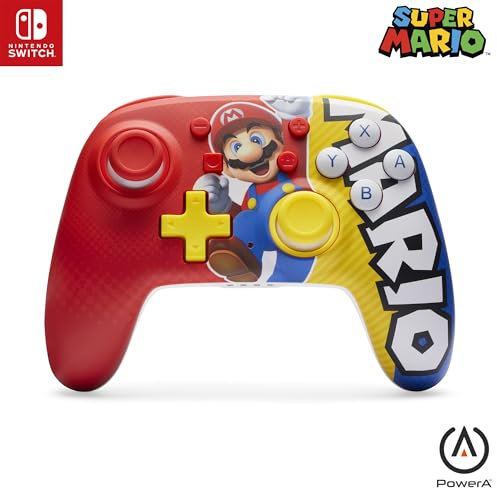 Mando inalámbrico mejorado nano PowerA para Nintendo Switch - Victoria de Mariomini