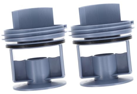 Artibetter 2stücke Waschmaschinen Abflussfilter Entwässerungspumpenverschluss Für Frontlader Robustes Kunststoffdesign Einfache Installation Für Optimale Waschergebnisse Universelle