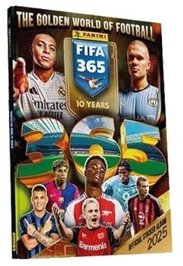 Panini Fussball 365 Sticker 2025 / 1x HARDCOVER ALBUM (Deutsche Version)