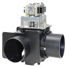 Gewerbliche Waschmaschinen-Ablaufpumpe, 3 Zoll, 90-Grad-Ablaufventil Mit Nicht Überlaufender Dichtung, MDB-O-3RA, For IPSO 209/00399/00 F8546601, Waschmaschinenzubehör(Normal open 220V)