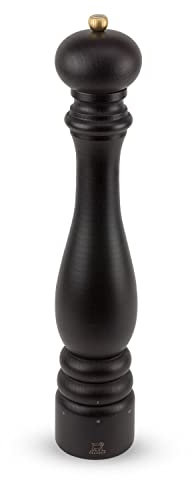 PEUGEOT Paris Manuelle Salzmühle, Mahlgradeinstellung u'Select, Höhe: 40 cm, Holz, Braun, 23553