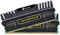 Corsair CMZ16GX3M2A1600C9 Vengeance 16GB (2x8GB) DDR3 1600 Mhz CL9 Mémoire pour ordinateur de bureau performante avec profil XMP. Noir