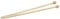 1 Paar Stricknadeln Bambus gerade 2-20mm 35 cm Holz-Stricknadeln Jackenstricknadeln, Stärke:8 mm