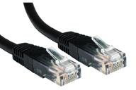 CAT5e Moulded Boot Network Cable 5m Black
