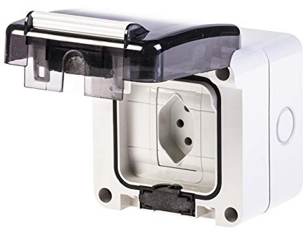 Scame Protecta - Steckdose M95 Schweiz 10 A 250 V
