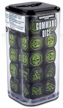 GAMES WORKSHOP 99220199062 Warhammer 40000 Command Dice