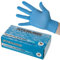 Gocableties, Einweg-Handschuhe, Hohe Qualität, Blau, Nitril, 100er Pack, puderfrei, AQL 1,5, Premium-Handschuhe, blau, Medium - Size 8