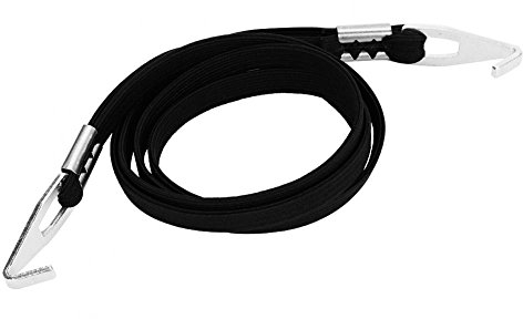 Alomejor Gepäckgurt Fahrrad, Gepäckseil Expander Spanngummi Seil Expanderseil Gummi für Ladungssicherung Gepäck (Schwarz)