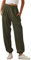 Nuofengkudu Damen Sporthose Laufhosen Jogginghose Gummibund Sweathose mit Taschen Trainingshose Stoffhose High Waist Hosen Bequeme Lockere Lässige Freizeithose Loungewear Outdoor(Dünn-Grün,XL)
