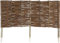 MC.Sammler Panneau en Saule tressé Palissades en Bois 16 Dimensions Hauteur: 40 cm Longueur: 120 cm clôture de Jardin 1 pièce