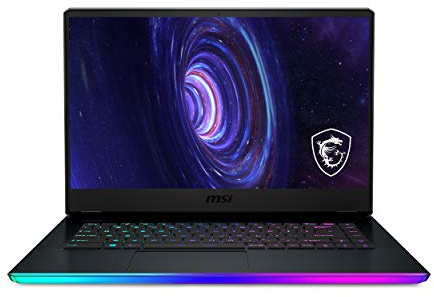 MSI GE66 Raider 10UH-002UK Full HD 300 Hz 15.6 Inch Gaming Laptop Intel i7-10870H, NVIDIA GeForce RTX 3080 16 GB, 2TB NVMe PCIe Gen3x4 SSD, 32 GB RAM, Wi-Fi 6, Windows 10, 99.9Whr, Titanium Blue-Black