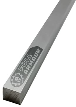 Vierkantstange aus Aluminium – verschiedene Größen Grad 6060 / 6082T6 (1cm x 1cm x 30cm)