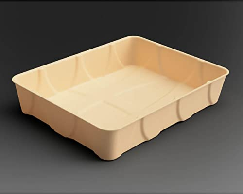 Petloo Disposable Cat Litter Tray Eco-Friendly. Pack of 3.