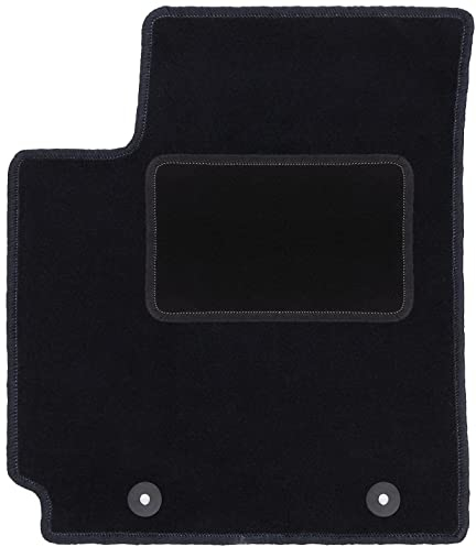 Wielganizator Automatte – Passend für Kia Picanto II JE Schrägheck 2011-2017 – Velours – Autozubehör - Auto Fußmatten – Fußmatte Auto – 1-teilig - schwarz