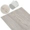 Fiqops PVC Bodenbelag, Vinylboden Dielen Selbstklebend ca. 5 m² Rutschfest Wasserfest für Designboden Dielenboden(White Oak)