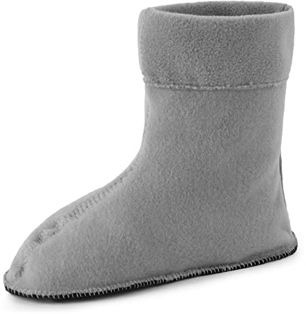 Ladeheid Kinder Wärmende Stiefelsocken für Gummistiefel LA-CA-01 LA-CA-03 LA-CA-04 (Grau, 24/25)