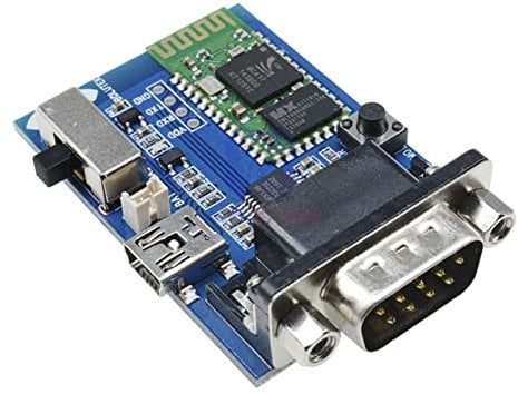 KNOKR RS232 Adaptador de Serie Bluetooth Communication Master-Slave Module Módulos inalámbricos