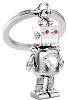 METALMORPHOSE - Porte-clés Robot - Accessoire Futuriste & Original - Cadeau Homme, Femme & Cadeau Enfant - MTM156-01