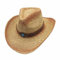Willheoy Cowboyhut Strohhut Damen Herren Sonnenhut Sommer Strandhut Westernhut Panama Hut Unisex Cowboy Hut Faltbar Strohhut Krempe Sommerhut