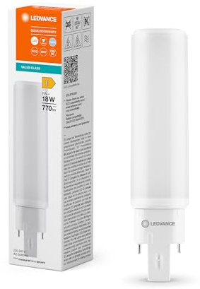 Ledvance Lampe LED Dulux D/E HF G24q-2 7W 4000°K