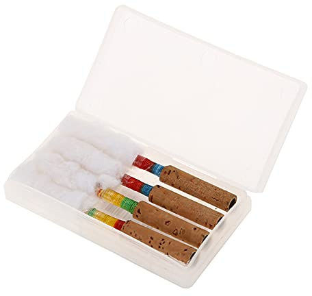 4-teiliges Oboenrohr, Mittelweiches Oboenrohr, Blasinstrumententeil, Oboenrohr, 72 Mm Rohr-Ersatzteile für Blasinstrument mit Kunststoff-Aufbewahrungsbox