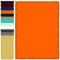 Brise-Soleil Toile Ombrage 2.5 x 3 m UV Protection avec Oeillets Tissu Polyester Multi Couleur et Taille Toile Solaire Voile pour pelouse Balcon Pet House Jardin, Orange