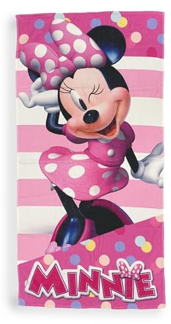 Minnie Mouse Strandlaken - 70 x 140 cm - Roze