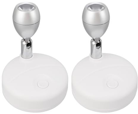 KIMISS Foco Inalámbrico para Interiores, Luces Decorativas que Funcionan con Pilas, Luz Regulable con Foco Giratorio Pequeño de 13 Colores para Exhibir Obras de Arte de Pintura