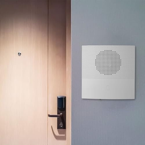 SPORTARC Campanello cablato DC 12 V, campanello cablato per controllo della casa, 38 tipi di musica opzionali per case negozi