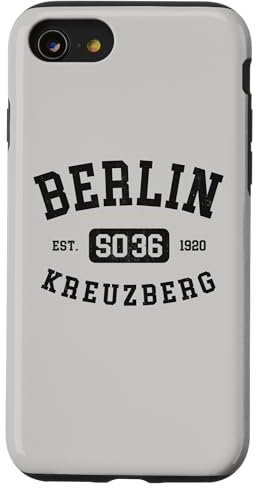 Berlin Kreuzberg SO 36 Vintage College Style Berlin Hülle für iPhone SE (2020) / 7 / 8
