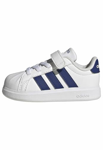 adidas Unisex Baby Streettalk Infants Shoes, FTWR White/Mystery Ink/FTWR White, 27 EU