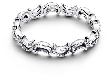 PANDORA Damenring Halbmond Silber 194258C00