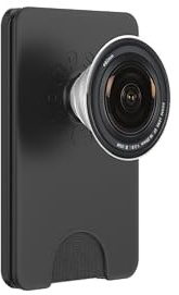 Cool Camera Lens Design Pop Up Fun Photographer Gift Black PopSockets PopWallet for MagSafe