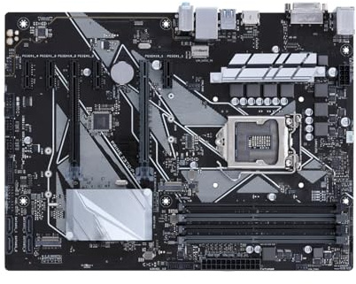 Placa Madre Placa Base Fit For ASUS Prime Z370-P Compatible con procesadores i9-9900KF, i7-9700K, i5-9600, LGA1151, 4 DIMM DDR4 de 64 GB, M.2 NVME, Intel Z370