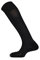 Mitre Men's Mercury Plain Football Sock , Black, Mini/12-2