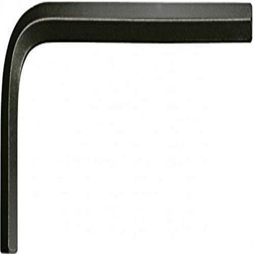 Clé mâle brunie courte, 6 pans 0,7 mm