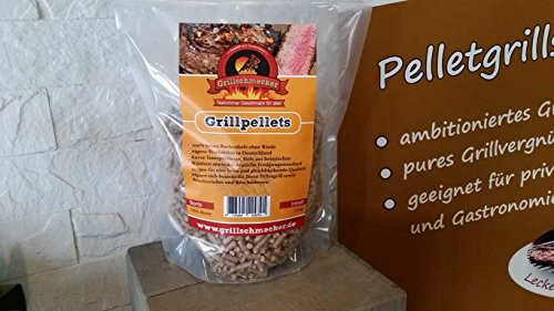 Grillschmecker Grill Pellets 100% Buche 1,5kg im Beutel
