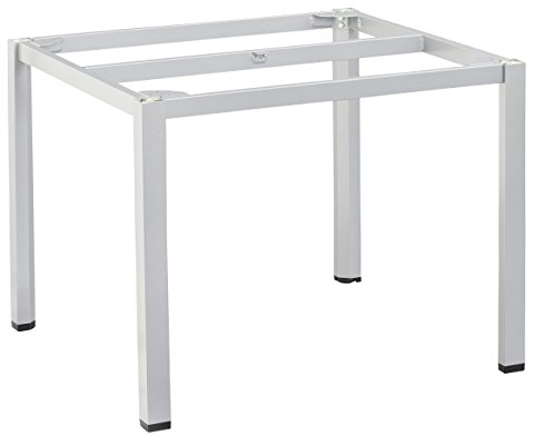 KETTLER Advantage Esstische Cubic-Tischgestell 95 x 95 cm Silber