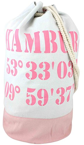 Sonia Originelli XL Seesack Hamburg Marinesack Bag Maritim Farbe Rosa
