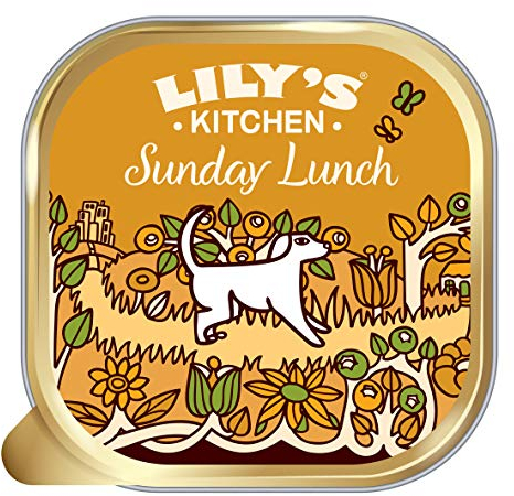 Lily's Kitchen Sunday Lunch - Complete Natural Adult Dog Food Wet (10 x 150g Trays)