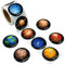 FANCY LAND Solar System Stickers Realistic Planet Outer Space 200Pcs Per Roll